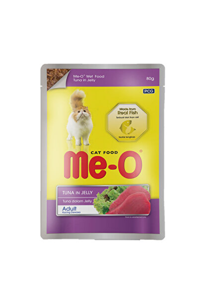 me-o Pouch Ton Balıklı Yetişkin Kedi Konservesi 80 gr