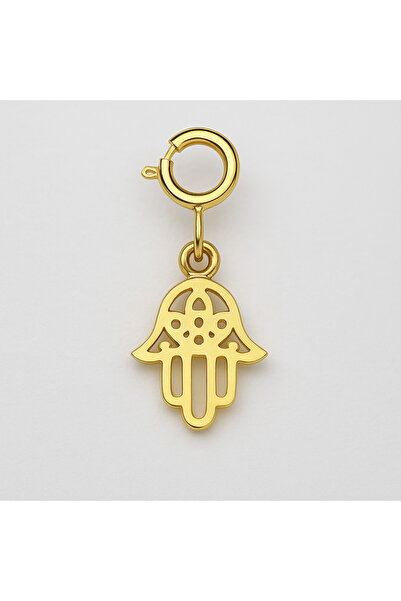 Ariş Fatma Eli Altın Charm Kolye Ucu