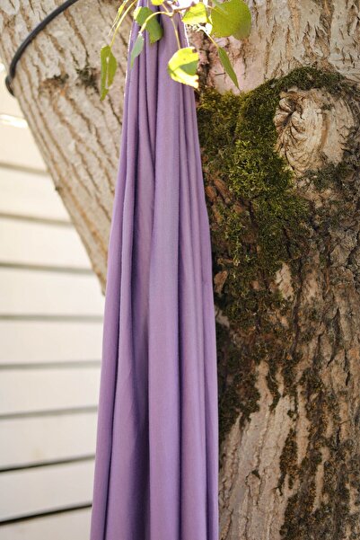 Aksesuar Βαμβακερό σάλι λιλά χτενισμένο