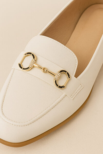 KumaşEvi Kaplama Parlak Taş Detaylı Metal Toka Bağlantı Parçası Ayakkabı Keme...