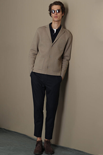 Lufian Sander Men's Cardigan Beige