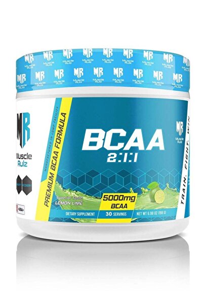 Muscle Rulz BCAA 5000 ملغ 30 حصة بنكهة الليمون والليمون الحامض