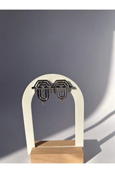 Vink Cu Serenay Leyla Gümüş Rengi Marka Model Küpe