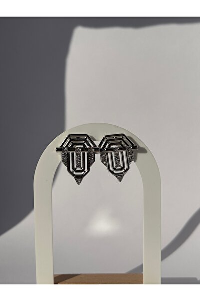 Vink Cu Serenay Leyla Gümüş Rengi Marka Model Küpe