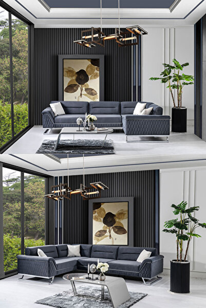 Yakamoz home Artoo Sırt Mekanizmalı Modüler Köşe Takımı Sağ Köşe