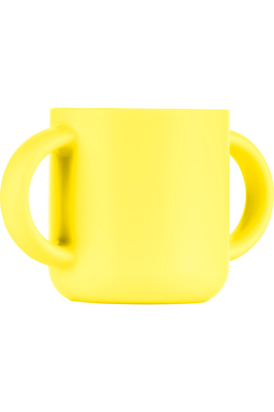 Moki Silicone Cup with Handle Sunrise Yellow
