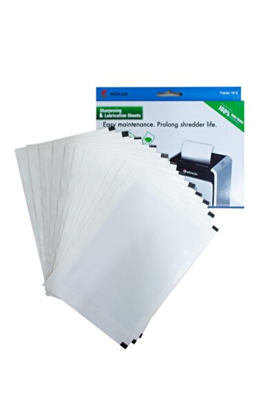 Mühlen EVRAK İMHA YAĞLAMA KAĞIDI Schmierer| Evrak Imha Makineleri Için Yağlam...