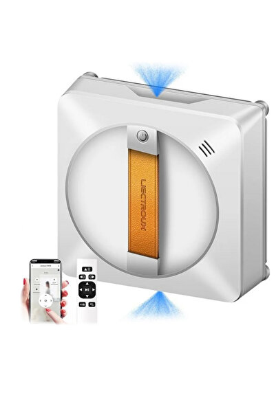 Liectroux YW710 Tam Otomatik Akıllı Cam Temizleme Robotu, Çift Ultrasonik Sprey
