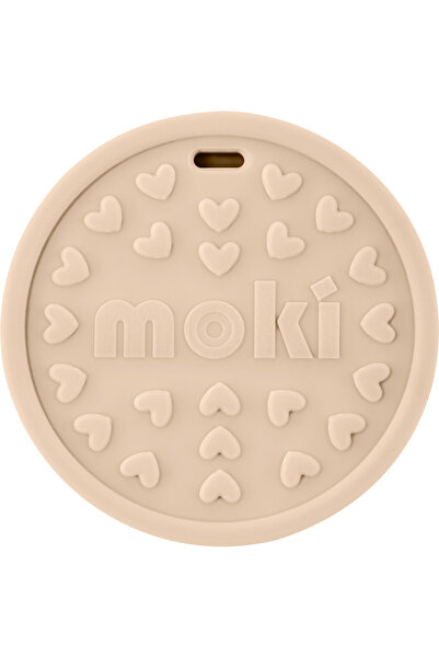 Moki Silikon Diş Kaşıyıcı Kuki Latte Bej
