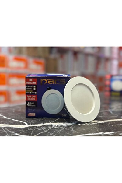 Pars Led Aydinlatma 6w 65mm Gün Işiği Kutu 4 Adet