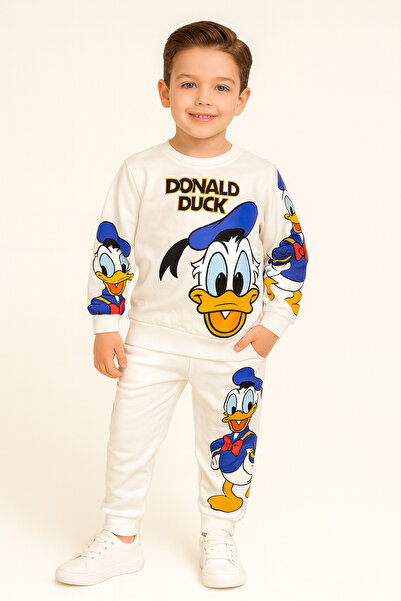 KAMİKAM Kaliteli 2İp Şardonsuz Baskılı ikili Çocuk Takım