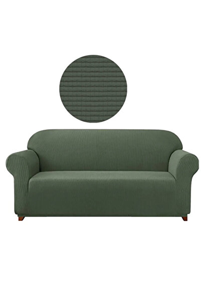 Arzuyum Lycra Fabric Seat Cover Case 3 Seater Sofa Cover Sofa Bed Cover with Flexible Elastic