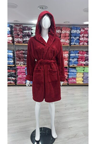 Nuran Tekstil Şalyaka Wellsoft Plush Dressing Gown / Bathrobe