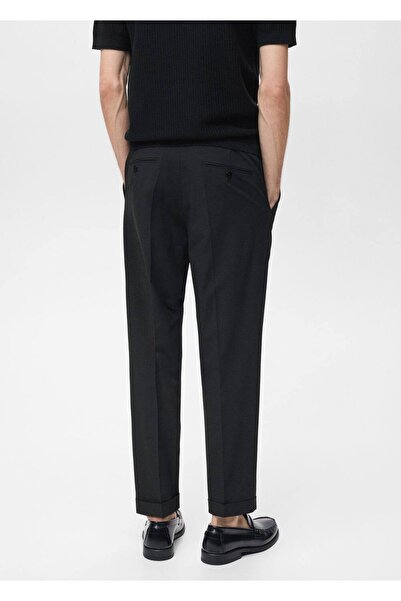 MANGO Man Boston regular fit kumaş pantolon