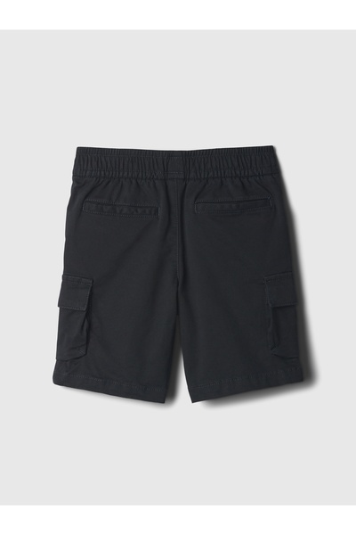 GAP Erkek Bebek Siyah Easy Pull-On Kargo Şort