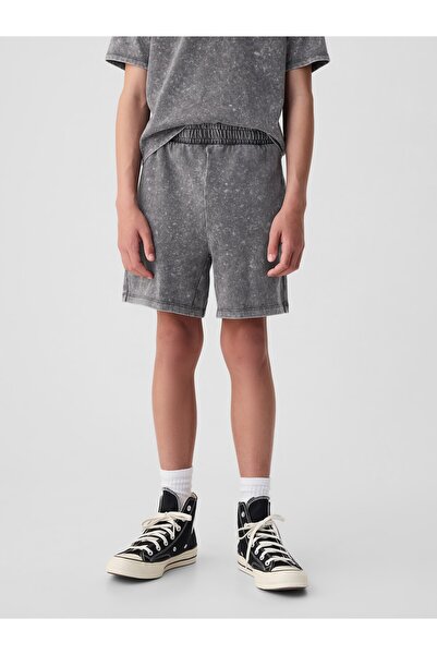 GAP Erkek Çocuk Siyah Bağcıklı Şort