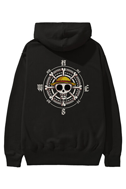 Ankhises One Destiny 2 Anime - Muškarci Žene Crna Oversize kroj Sa kapuljačom...