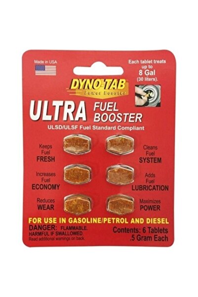 DYNO TAB Ultra Yakıt Performans Güçlendirici Benzin Ve Dizel
