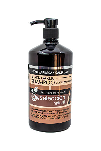 Marka Seleccion Naturel 1000Ml Sampuan Sıyah Sarımsak