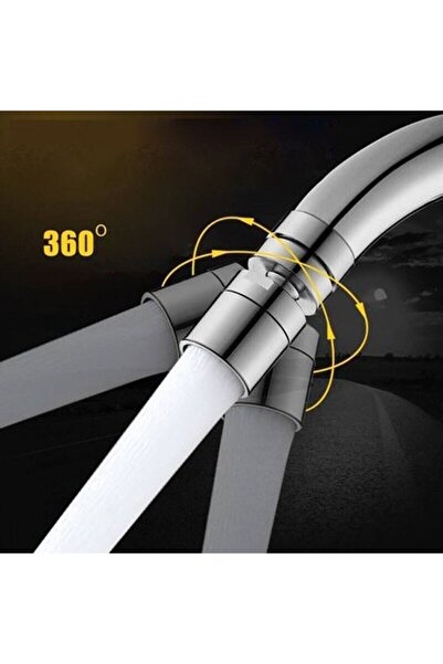 KUSTAR 360 Degree Rotating Head Rod Arm Kitchen Sink Faucet