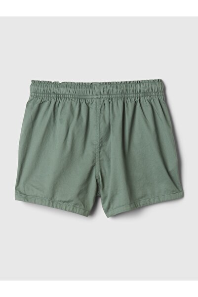 GAP Kız Çocuk Yeşil Pull-On Washwell™ Şort