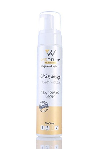WEPROF Likit Saç Köpüğü Ultra Strong 275ml