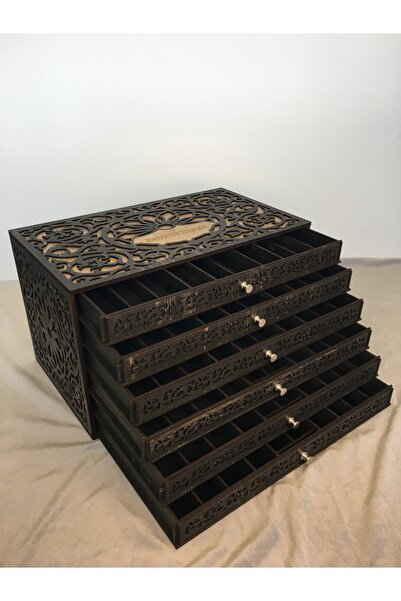 Gorilla Fashion Tesbih Kutusu Kişiye Özel Takı Kutusu Tesbih Koleksiyon Kutus...