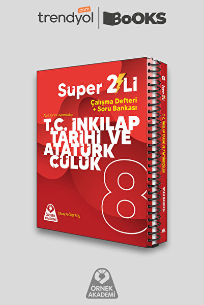 Örnek Akademi Yayınları Örnek Akademi 8. Sınıf İnkılap Tarihi Süper 2'li *Gün...