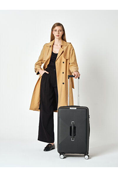 Pierre Cardin UNİSEX ORTA BOY VALİZ 04PC7080-02-S