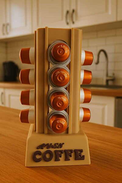 Makerlab Nespresso Uyumlu Kapsül Standı - İsme Özel