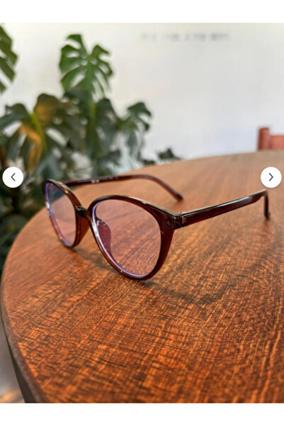 MONAL Taly Mavi Işık Korumalı Gözlük Unisex Cateye Optik Uyumlu Camları Değiş...