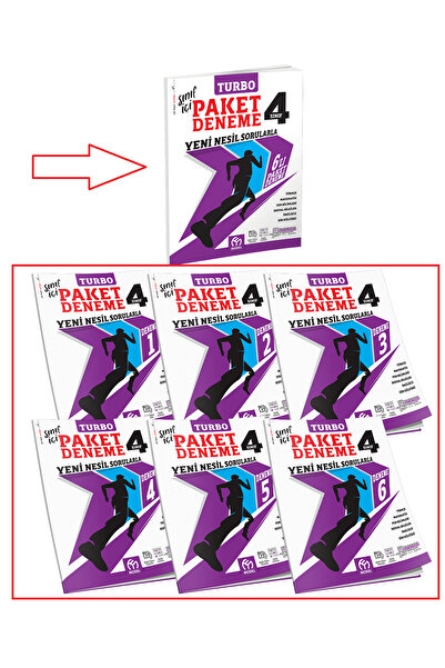 Model Eğitim Yayınları 4 Turbo Sınıf İçi Paket Deneme