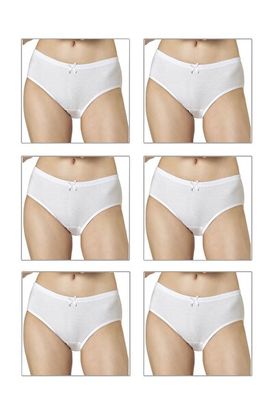 ÖZKAN underwear Özkan 0305 6-пакет жіночі еластичні бавовняні труси з високою талією