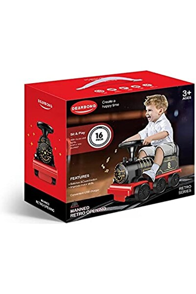 unbranded Rechargeable battery operated ride-on train with lights and music,