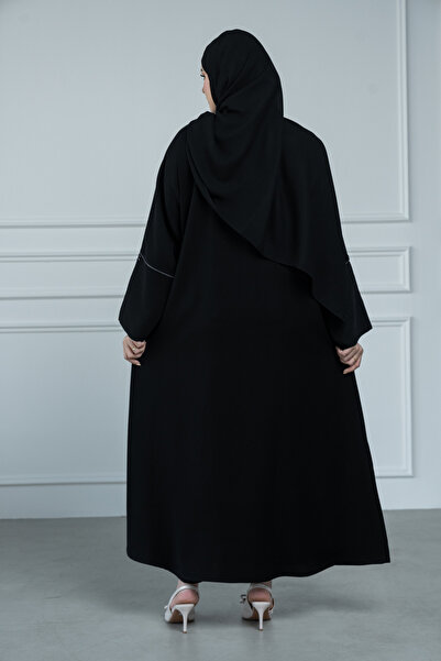 LAVİNİA Lavinia women's abaya, checkered, royal fabric