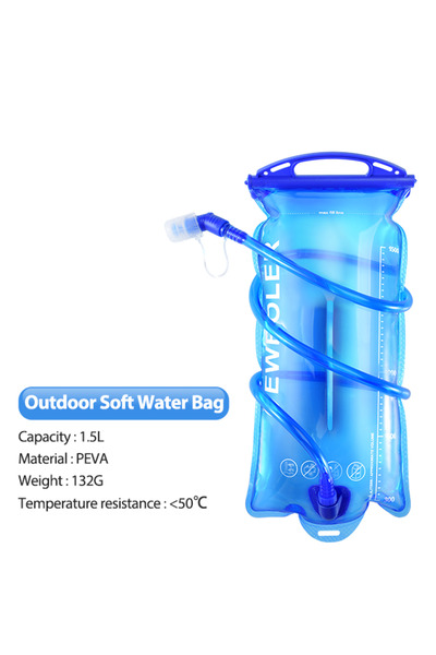 Choice BOT033-أزرق-حقيبة ظهر ترطيب بمثانة ماء من نيوبولر سعة 2 لتر مع خزان ما...