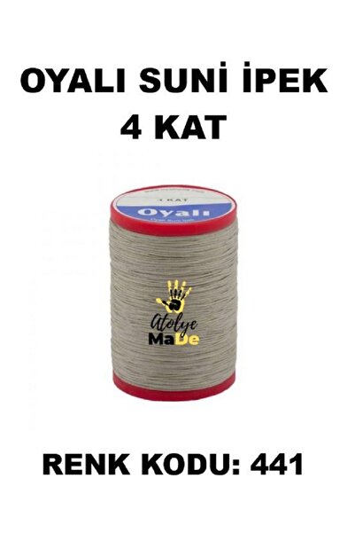 OYALI Suni Ipek 4 Kat Iplik Nakış Iğne Oyası Tığ Oyası Etuval Tek Makara Net ...