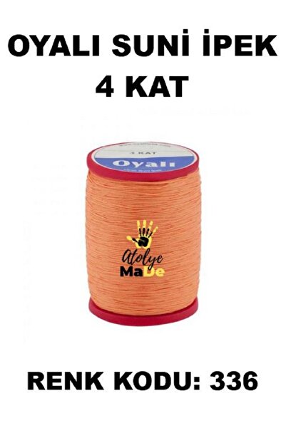 OYALI Suni Ipek 4 Kat Iplik Nakış Iğne Oyası Tığ Oyası Etuval Tek Makara Net ...