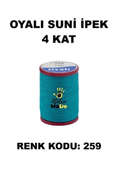 OYALI Suni Ipek 4 Kat Iplik Nakış Iğne Oyası Tığ Oyası Etuval Tek Makara Net ...