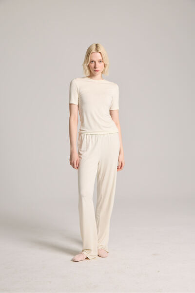 Capsule of us Finn Jersey Pantolon - Sarı