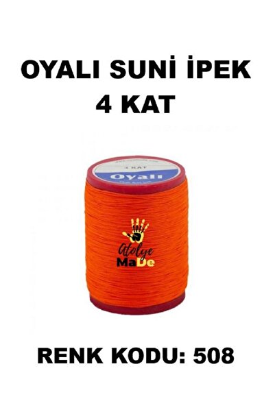 OYALI Suni Ipek 4 Kat Iplik Nakış Iğne Oyası Tığ Oyası Etuval Tek Makara Net ...