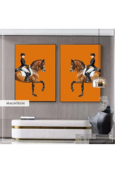 Tablomtr Metal Çerçeveli Gerçek Camlı Tablo Magnirum 2 liSet