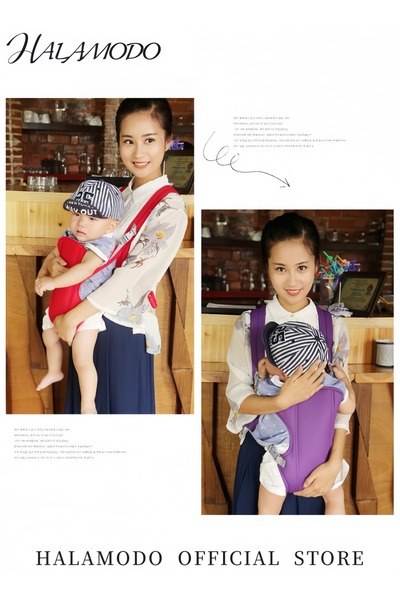 HALAMODO 4 in 1 Kids Adjustable Carrier, 360°Ergonomic Baby Carrier, All Season Baby Sling, Backpack Carrier