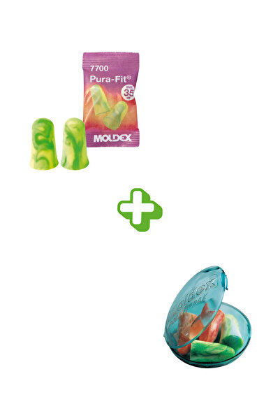 MOLDEX 7700 Uyku Kulak Tıkacı Gürültü Ses Önleyici- Saklama Kutusu Hediyeli -...