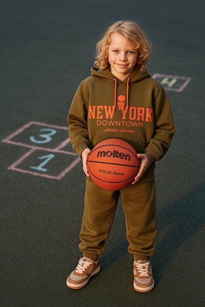 rg kidsstore Hooded Printed Youth Tracksuit Set