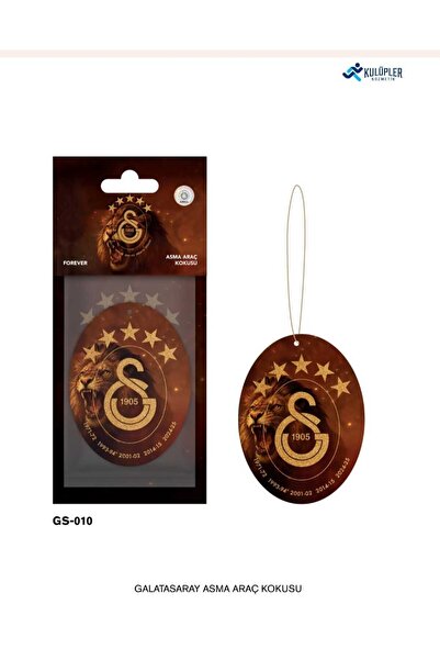Galatasaray Resmi Lisanslı 5 Yıldızlı FOREVER Asma Oto Kokusu ( FOREVER KOKU )