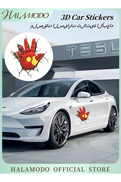 HALAMODO ملصق سيارة قابل للإزالة، ملصق زخرفي، ملصق كرتوني ثلاثي الأبعاد، ملصق...