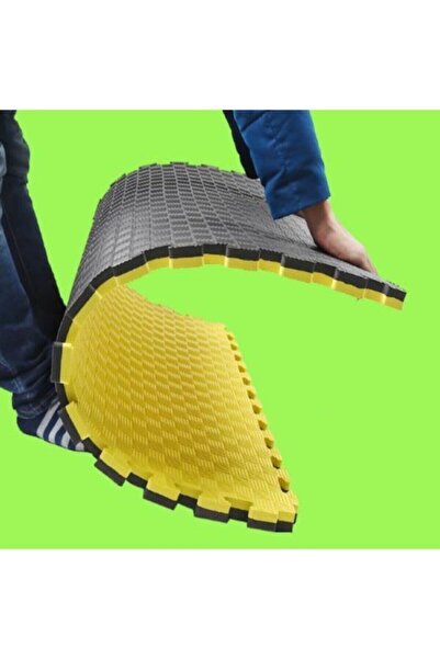 GES MEDİKAL A Kalite 26mm100x100 Sarı Siyah Tatami Zemin Minderi