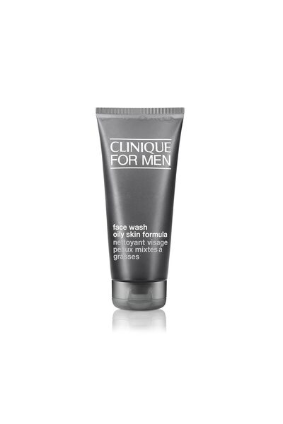 Clinique For Men Face Wash - Face Cleansing Gel, With Aloe Vera, Oily Skin, 200 ml