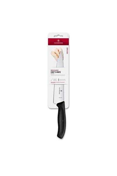 Victorinox ​​​​​​​​​​​​​​​​​​​​​​​​​​​​​​​​​​Victorinox 6.8003.19B 19cm Siyah Doğrama Bıçağı, Blisterli Paket